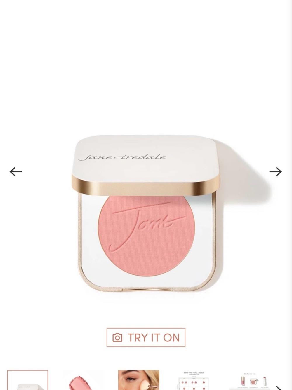 NEW Jane Iredale Pressed Blush - AWAKE $36